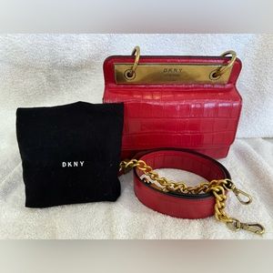 DKNY maroon bag
